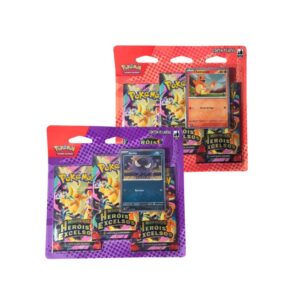 case de blister triplo herois excelsos