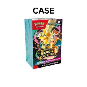 (pré venda) case combo de booster heróis excelsos