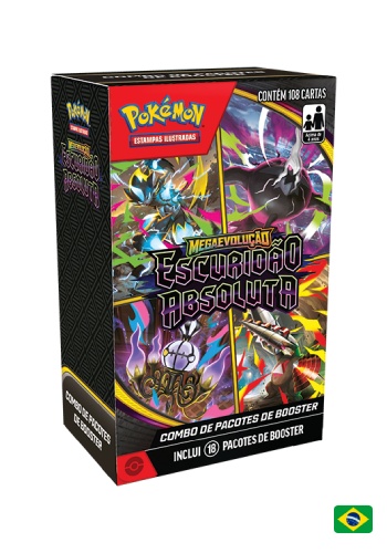 Combo de Booster – Escuridão Absoluta - Pré Venda